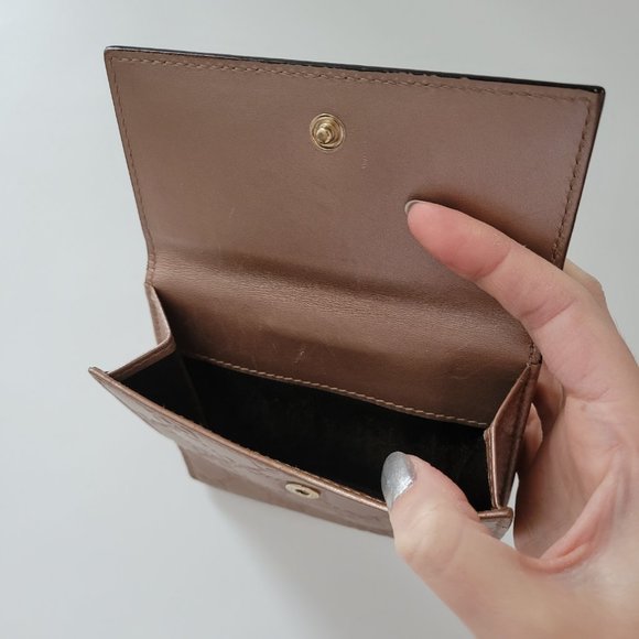 GUCCI Rose gold GG leather wallet - Picture 3 of 5